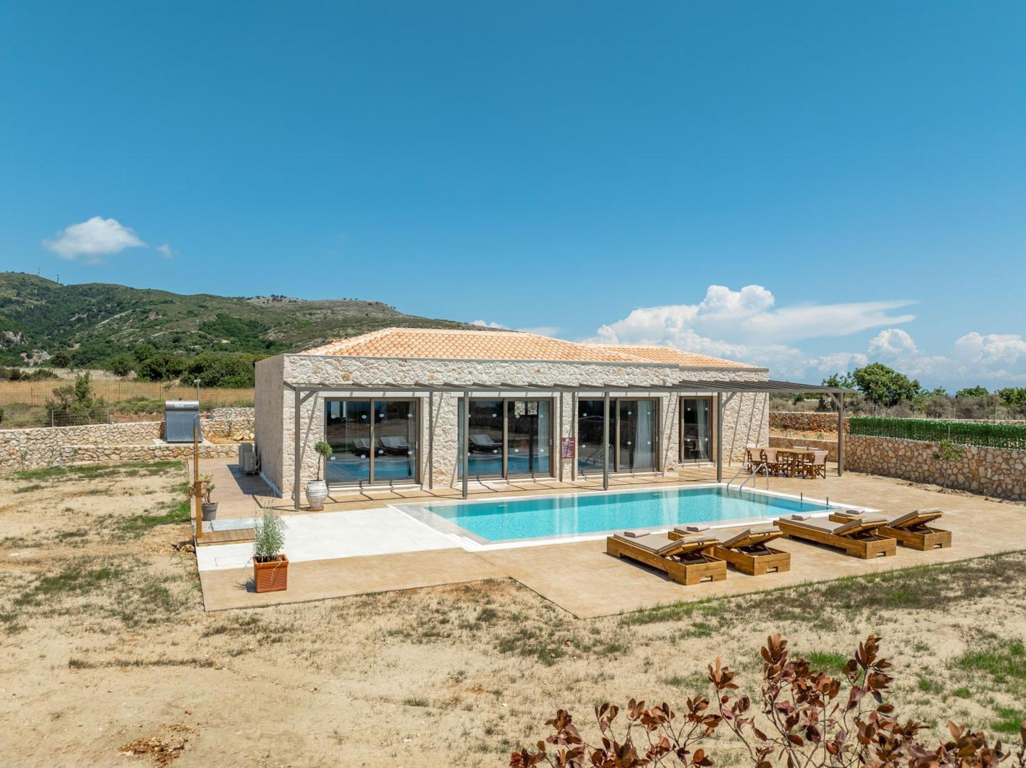 Pantheon Luxury Villas Skala  Exterior foto