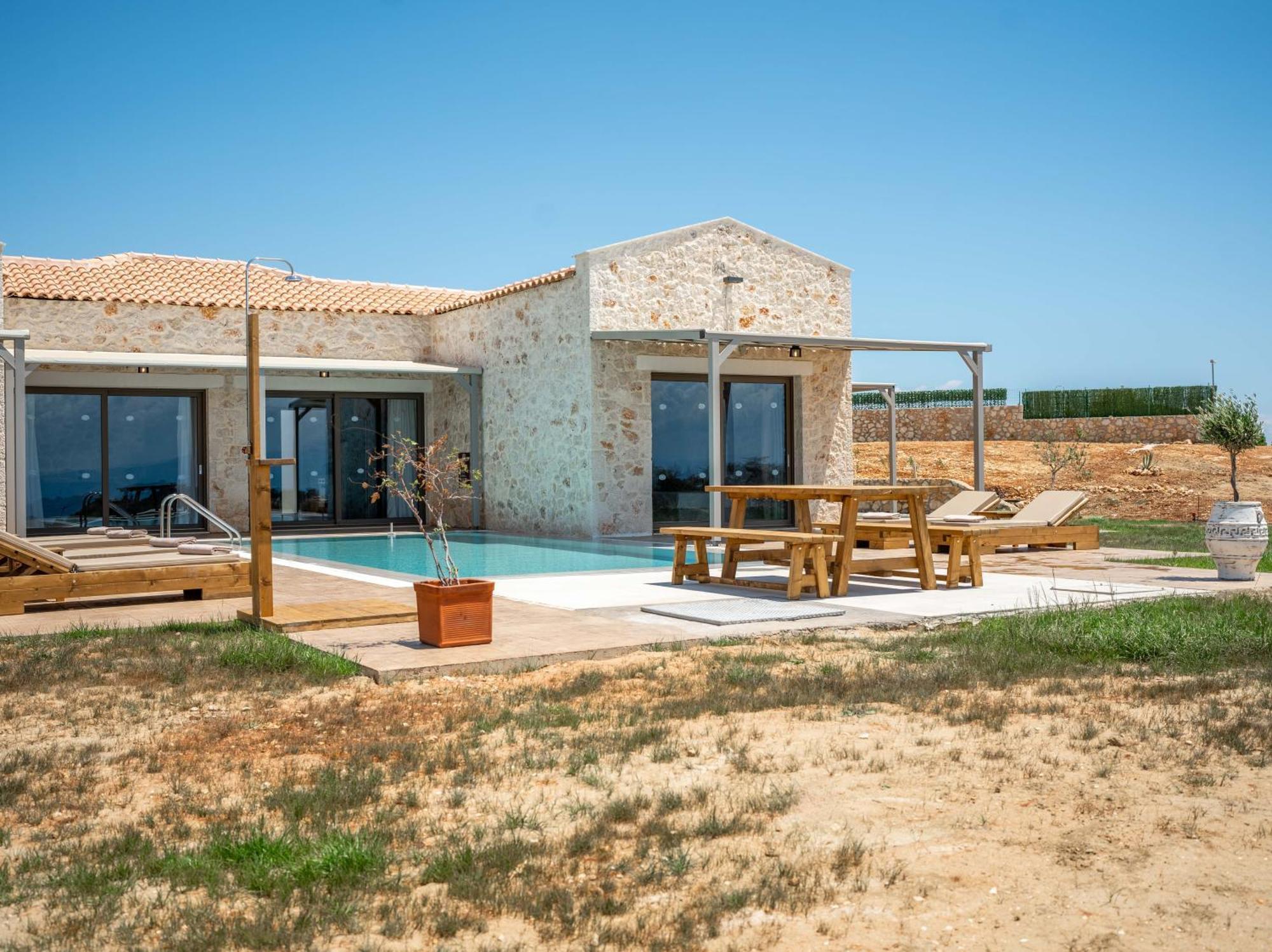 Pantheon Luxury Villas Skala  Exterior foto