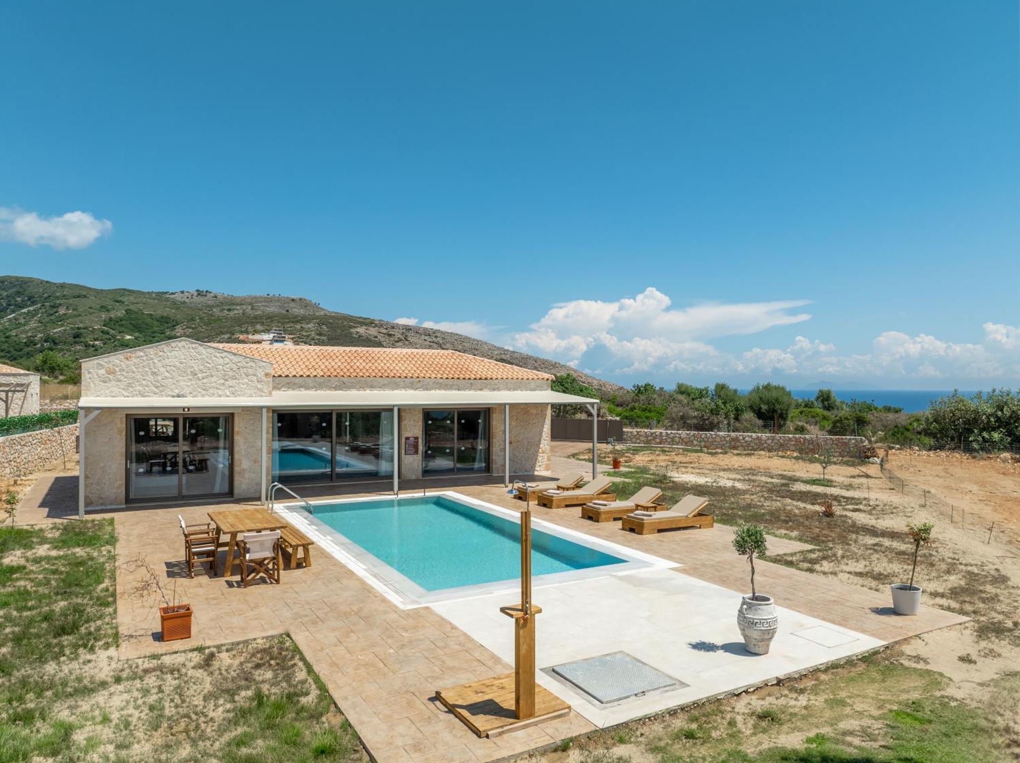 Pantheon Luxury Villas Skala  Exterior foto