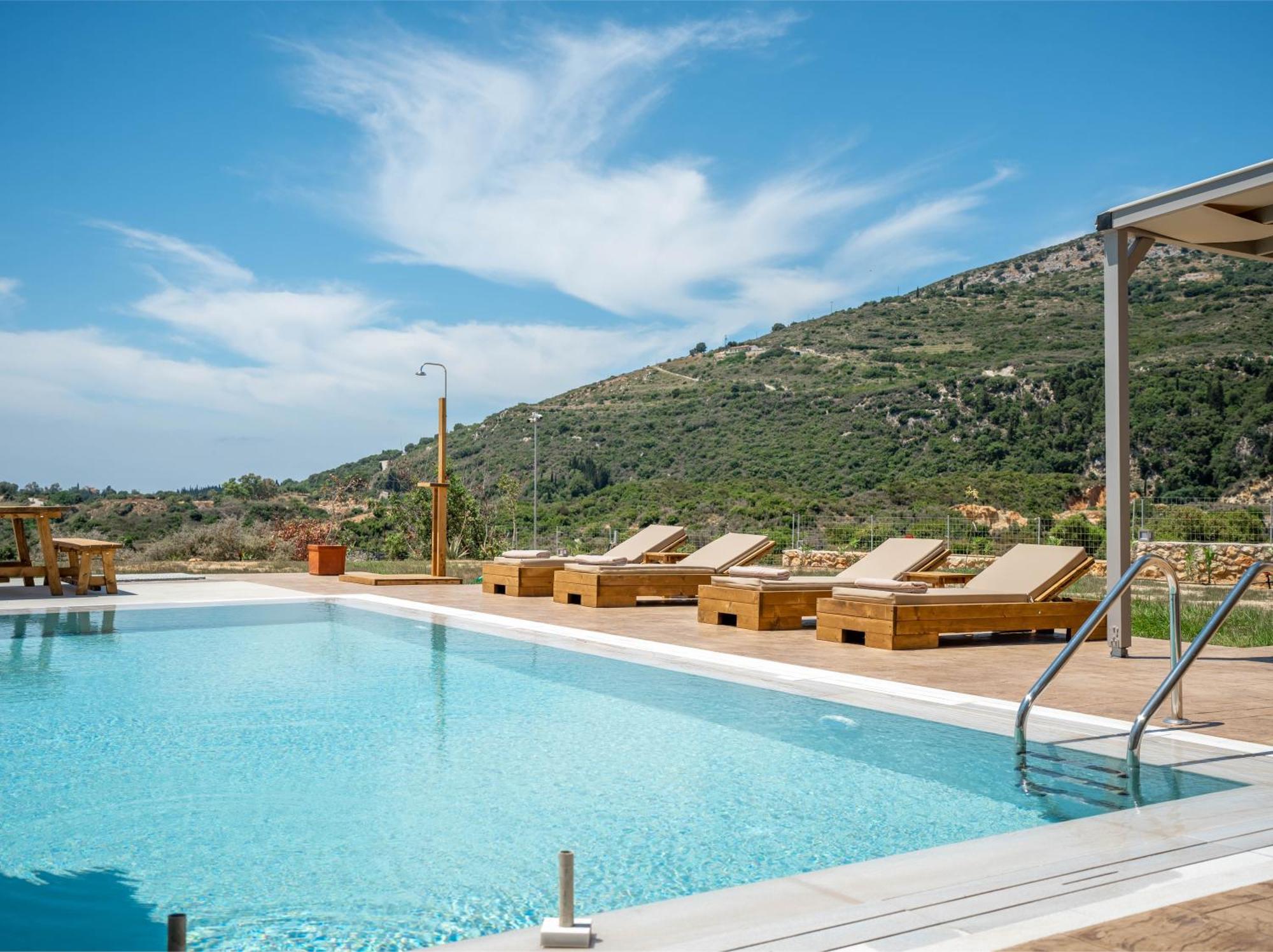 Pantheon Luxury Villas Skala  Exterior foto