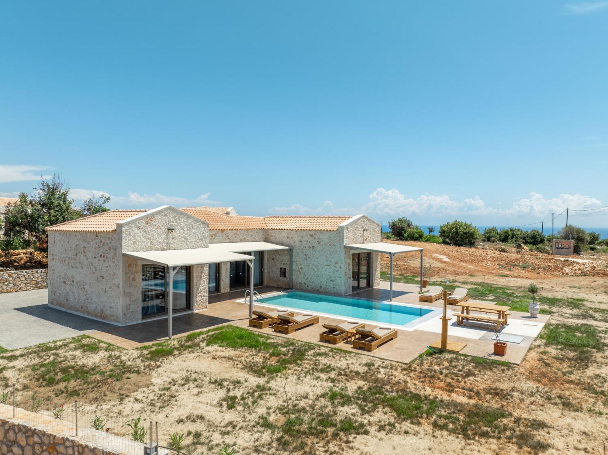 Pantheon Luxury Villas Skala  Exterior foto