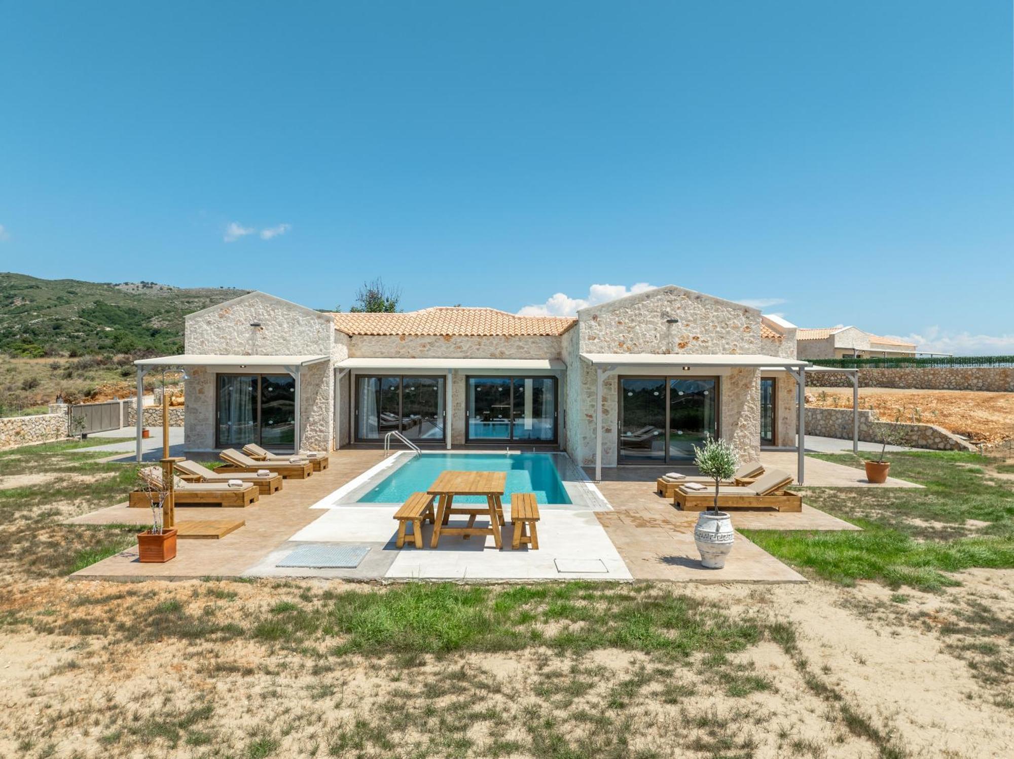 Pantheon Luxury Villas Skala  Exterior foto
