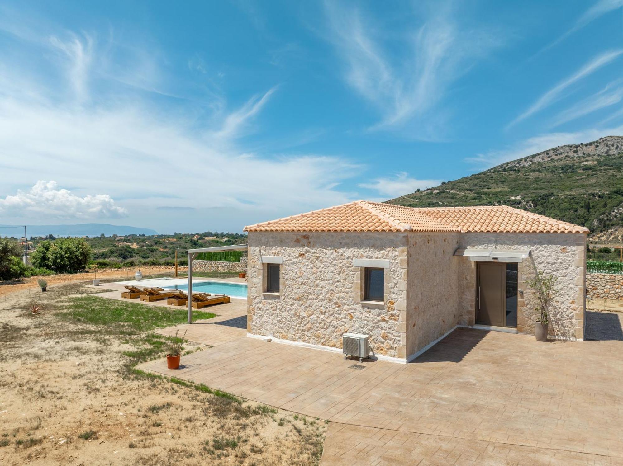 Pantheon Luxury Villas Skala  Exterior foto