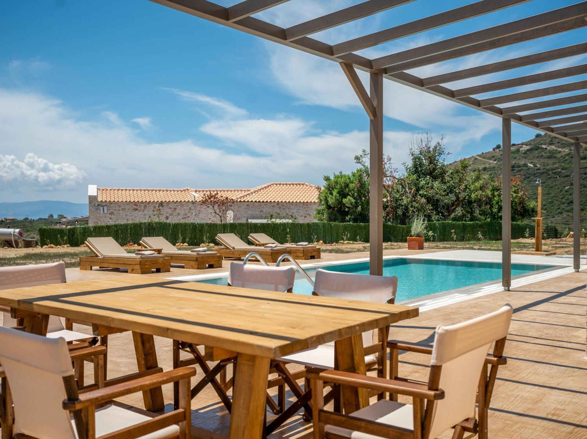 Pantheon Luxury Villas Skala  Exterior foto