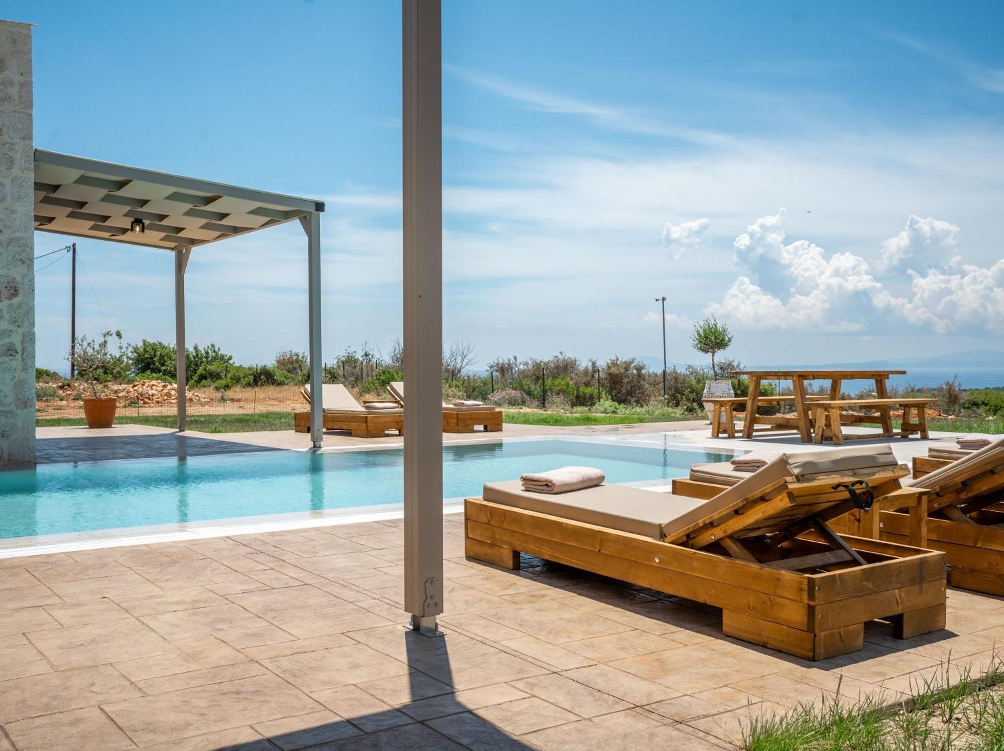 Pantheon Luxury Villas Skala  Exterior foto